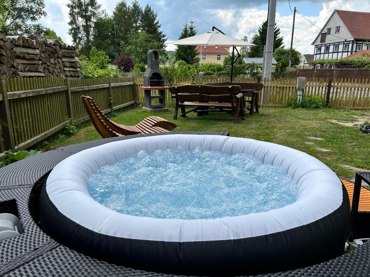 Fewo Frushi Mit Whirlpool, Infrarotsauna Großschönau 外观 照片